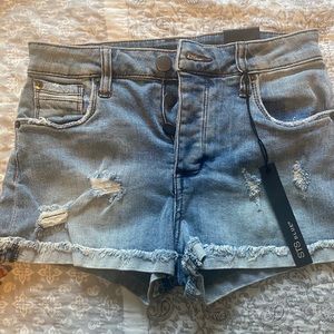 Brand new jean shorts